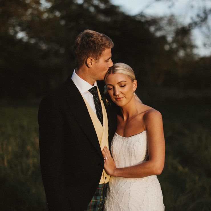 Emma Beaumont bride Cambo Estate wedding