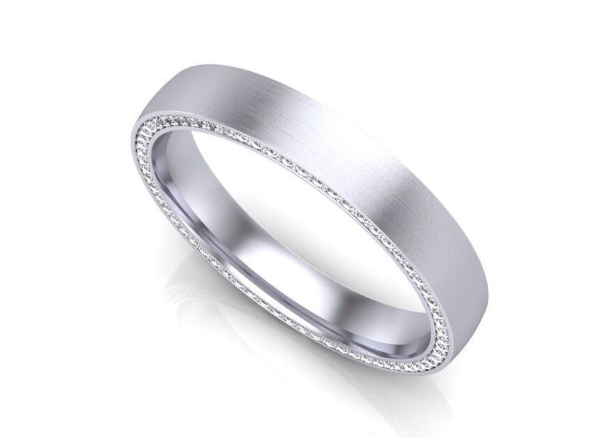 Jonathan and Jaymes’s engagement rings