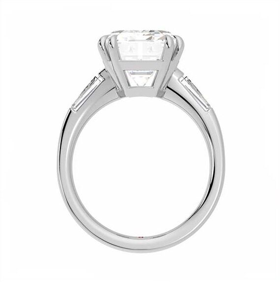 Mariah Carey engagement ring side view