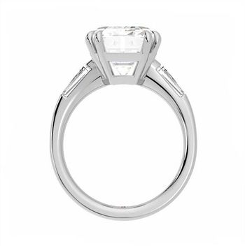 Mariah Carey engagement ring side view