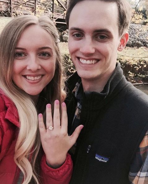 Taylor and Hart happy customer engagement ring copy