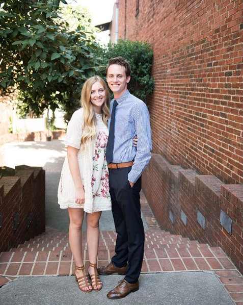 Taylor and Hart happy customer engagement ring