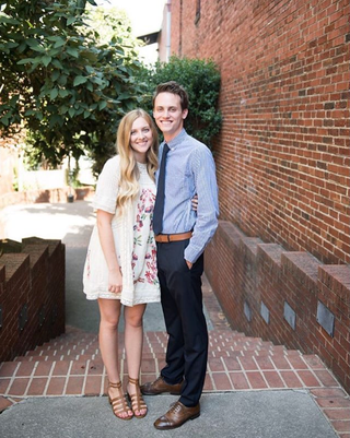 Taylor and Hart happy customer engagement ring