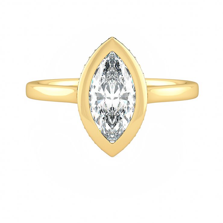 Sirius Marquise Yellow Gold