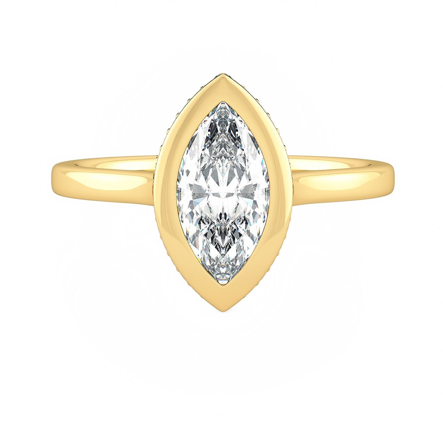 Sirius Marquise Yellow Gold