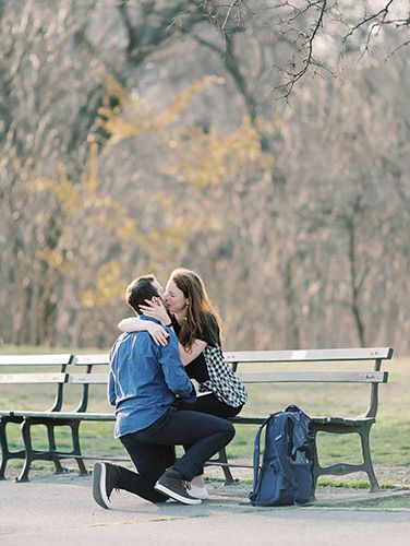 A proposal to spend the rest of their quarantine together