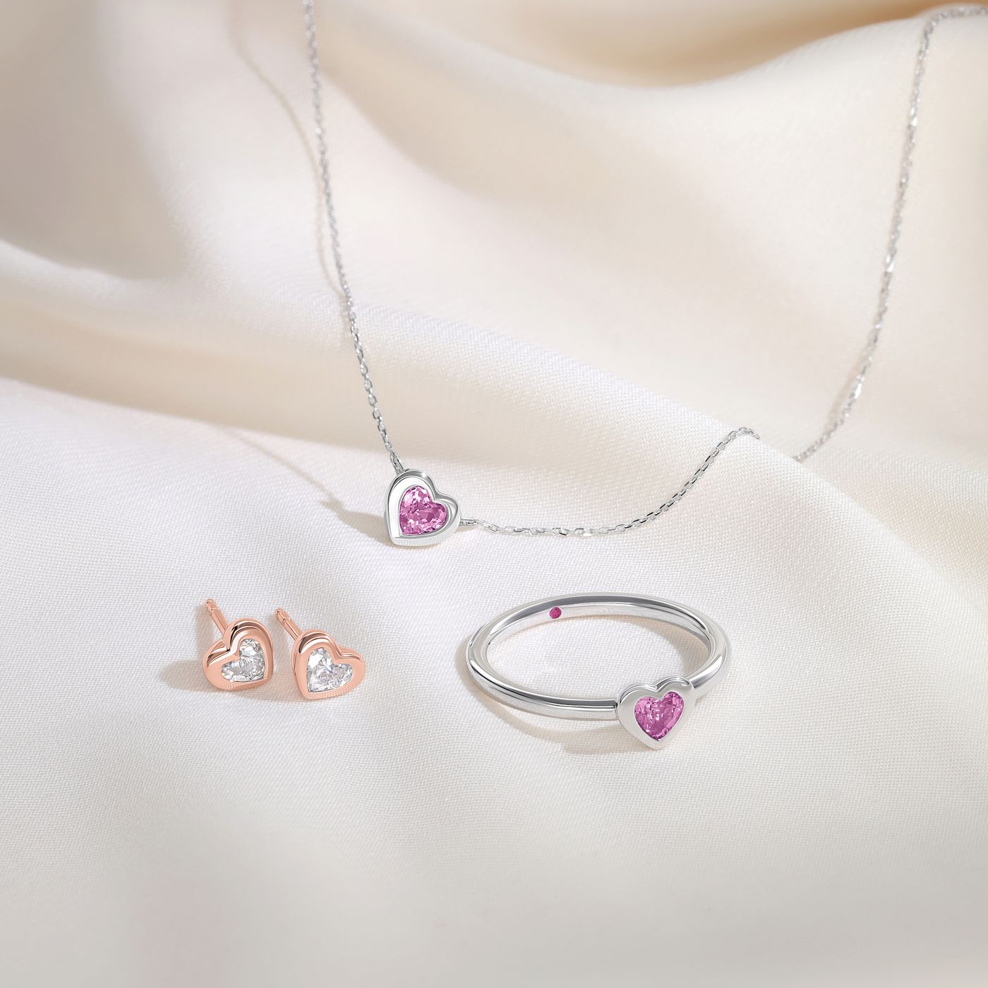 Amore collection pink shades