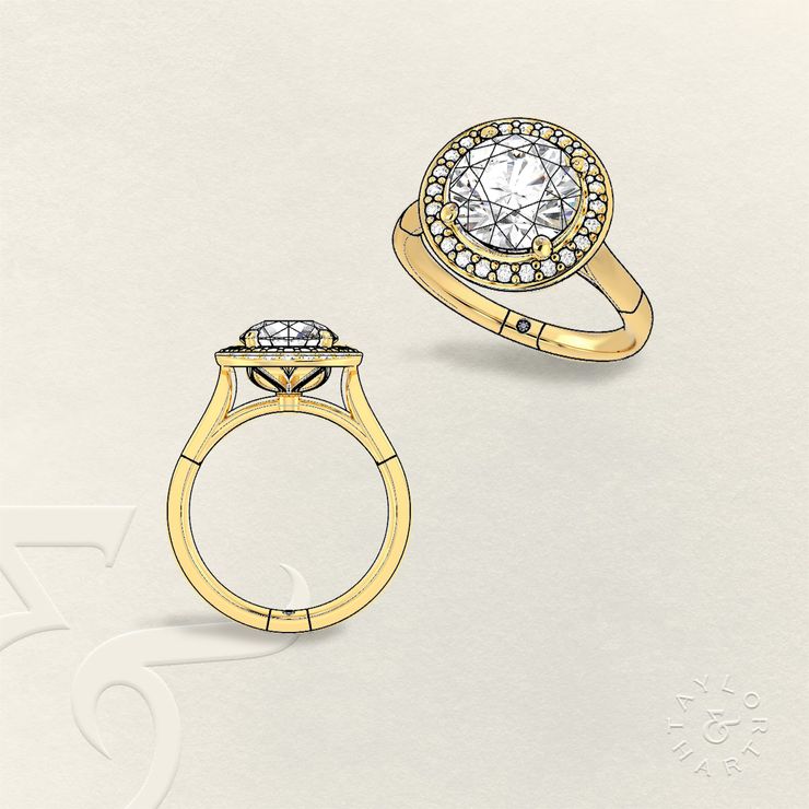 Annie Harry ring sketch