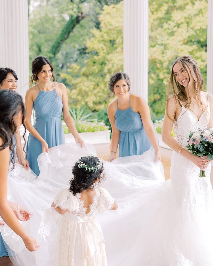 Blue wedding