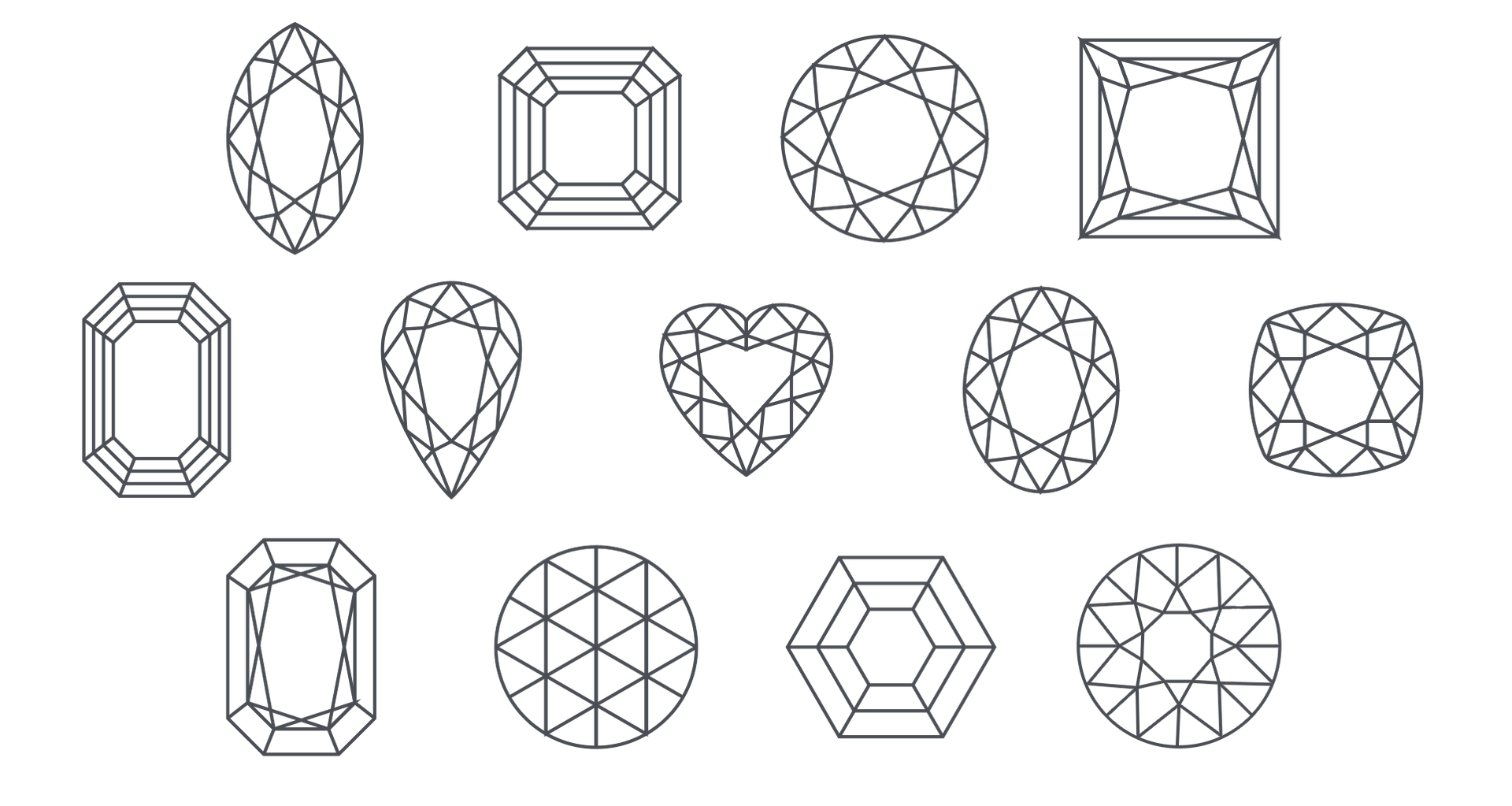 Diamond shape options