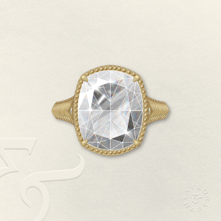 Taylor Swift engagement ring Travis Kelce sketch