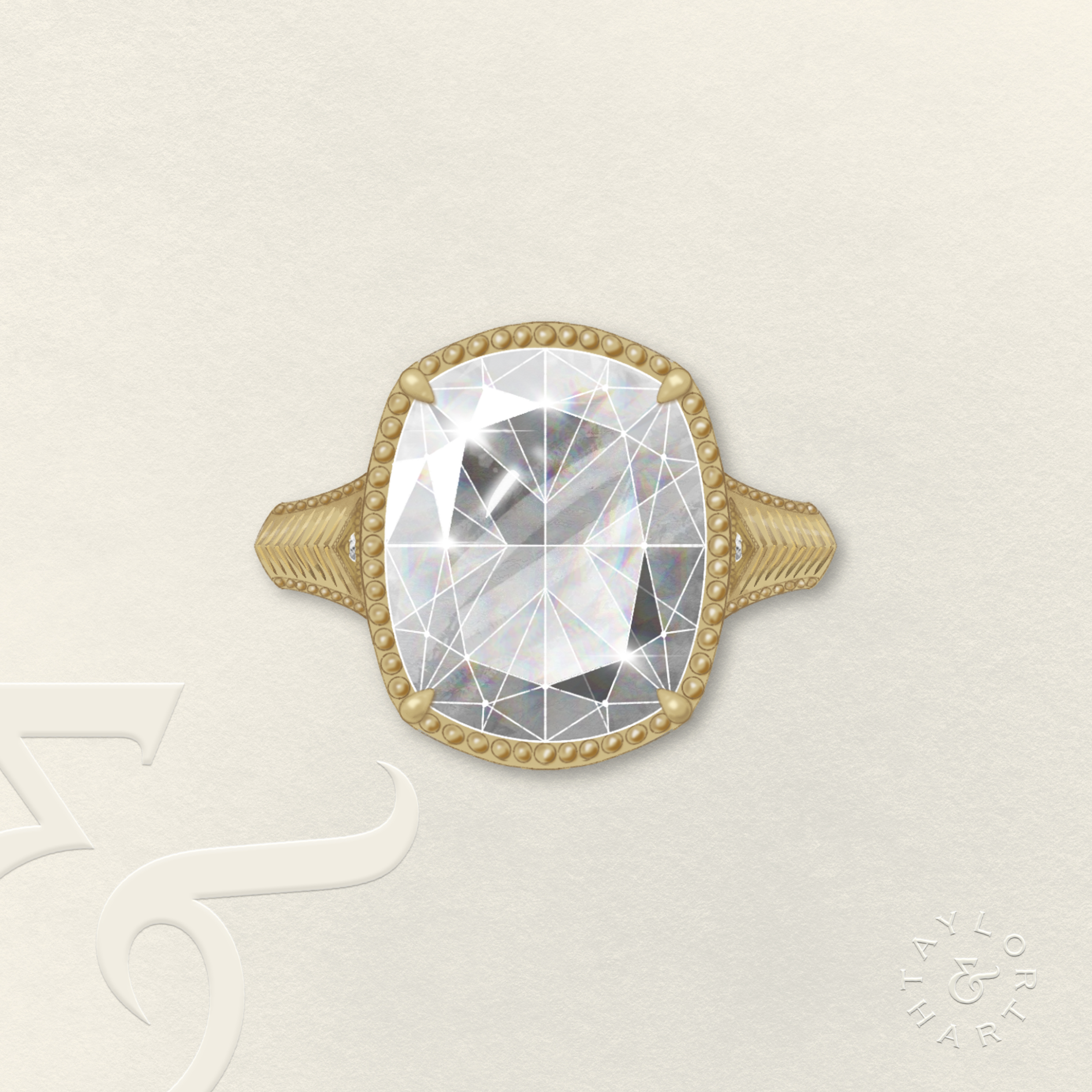 Taylor Swift engagement ring Travis Kelce sketch