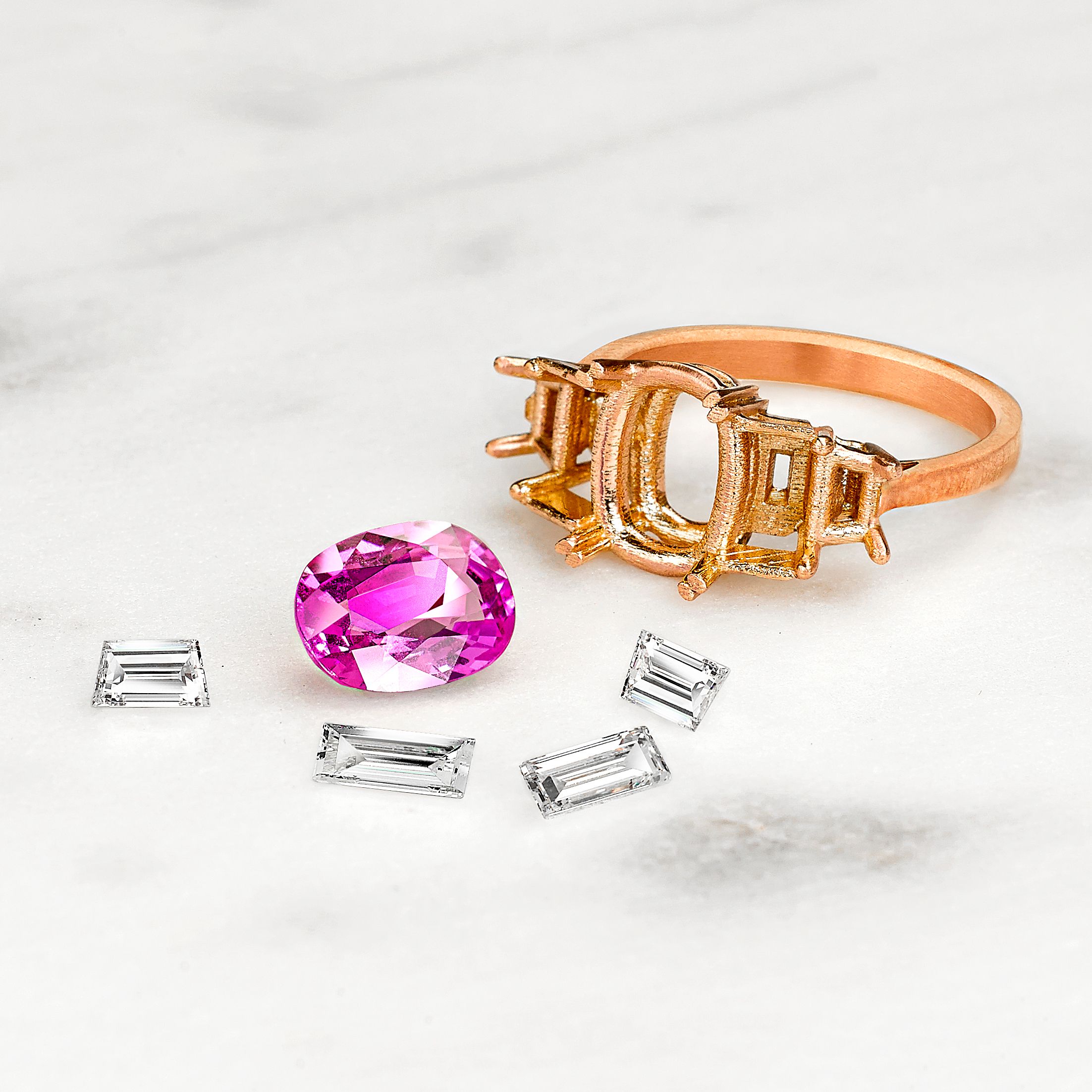 Deconstructed ring