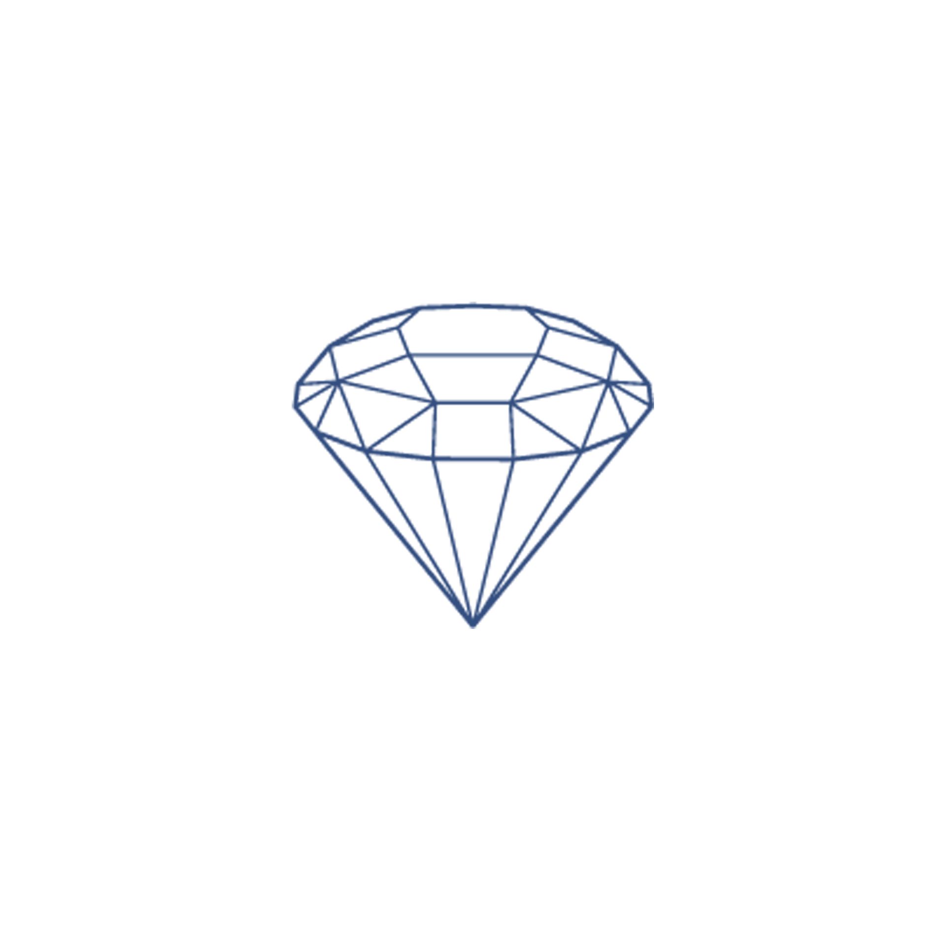 Diamond icon representing fine jewellery quality