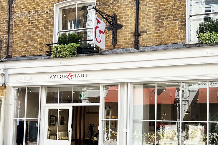 Taylor & Hart London showroom front view