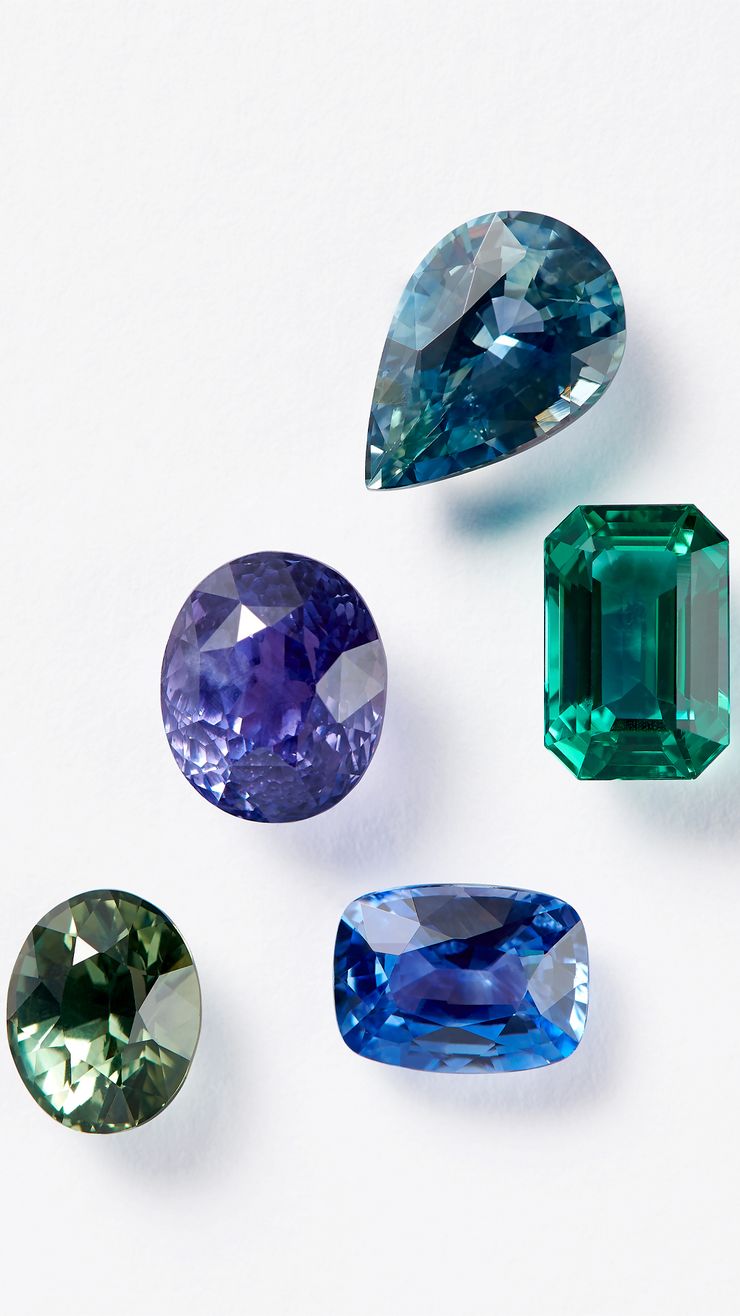 Coloured gemstones