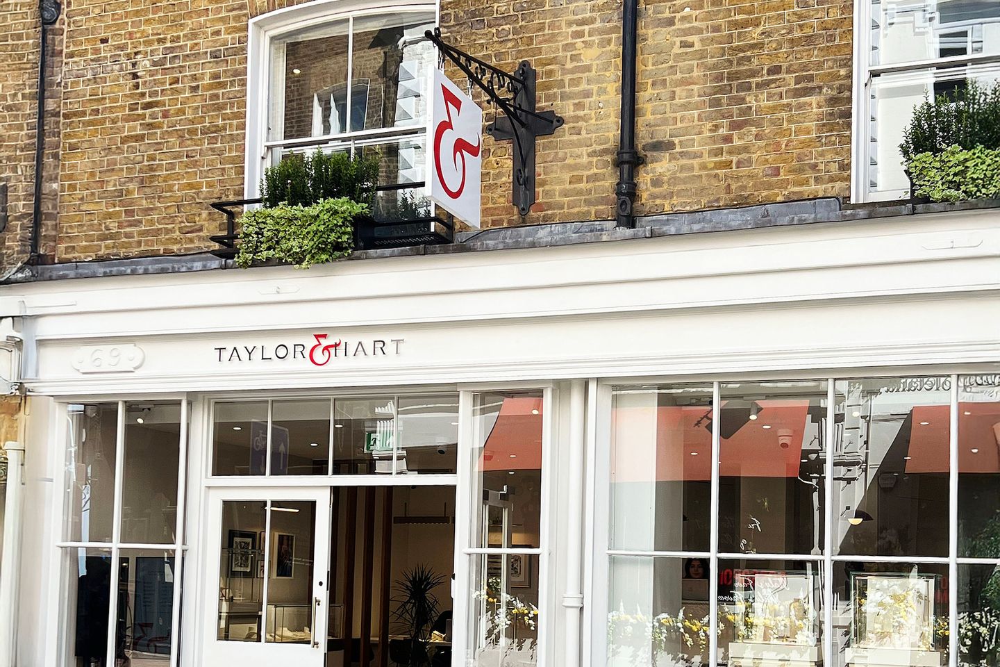 Taylor and Hart jewellery boutique exterior in London