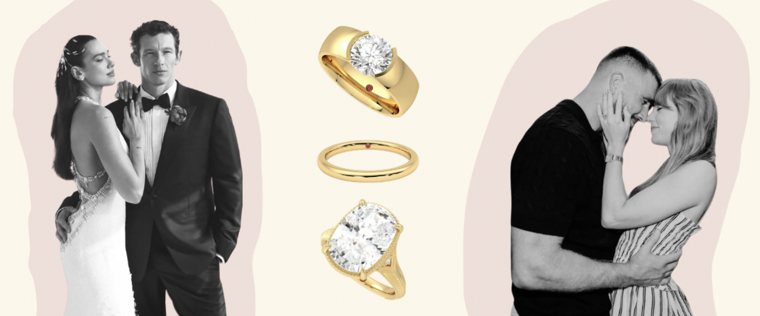 Taylor Swift, Dua Lipa & Zendaya's Wedding Rings