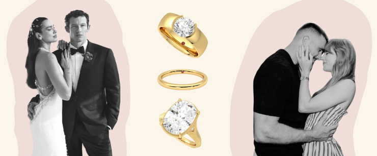 Taylor Swift, Dua Lipa & Zendaya's Wedding Rings