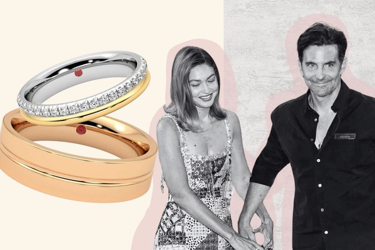 Gigi Hadid and Bradley Cooper's Wedding Bands