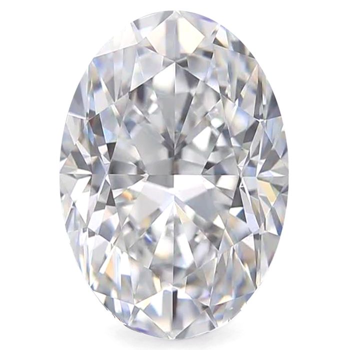 Oval 1.00ct Lab-Grown Diamond, F, VS1: $785