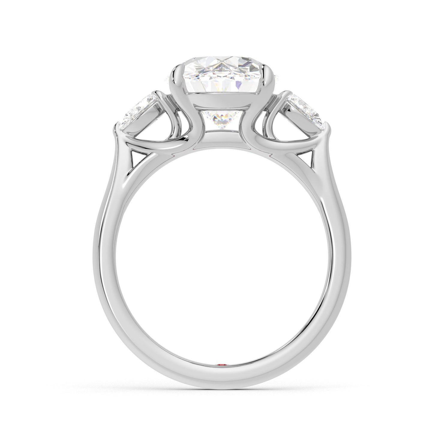 Taylor & Hart Affinity Oval Engagement Ring 1