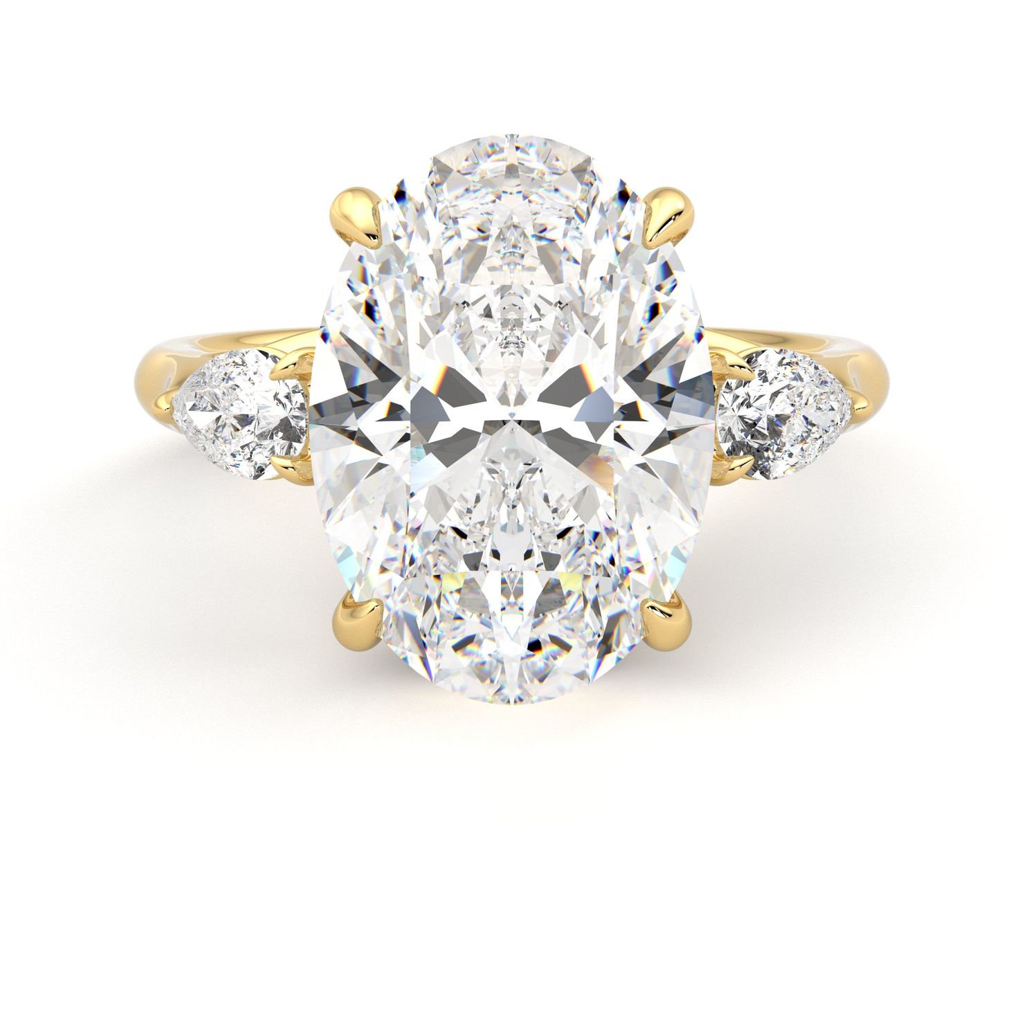 Taylor & Hart Affinity Oval Engagement Ring 0