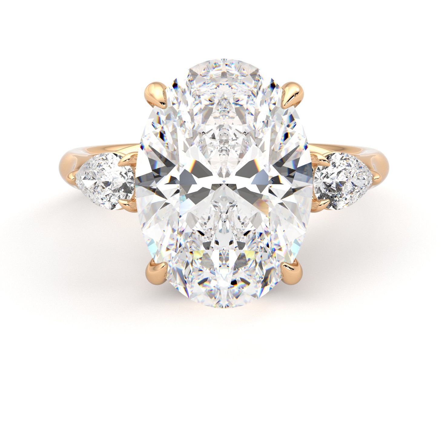 Taylor & Hart Affinity Oval Engagement Ring 0