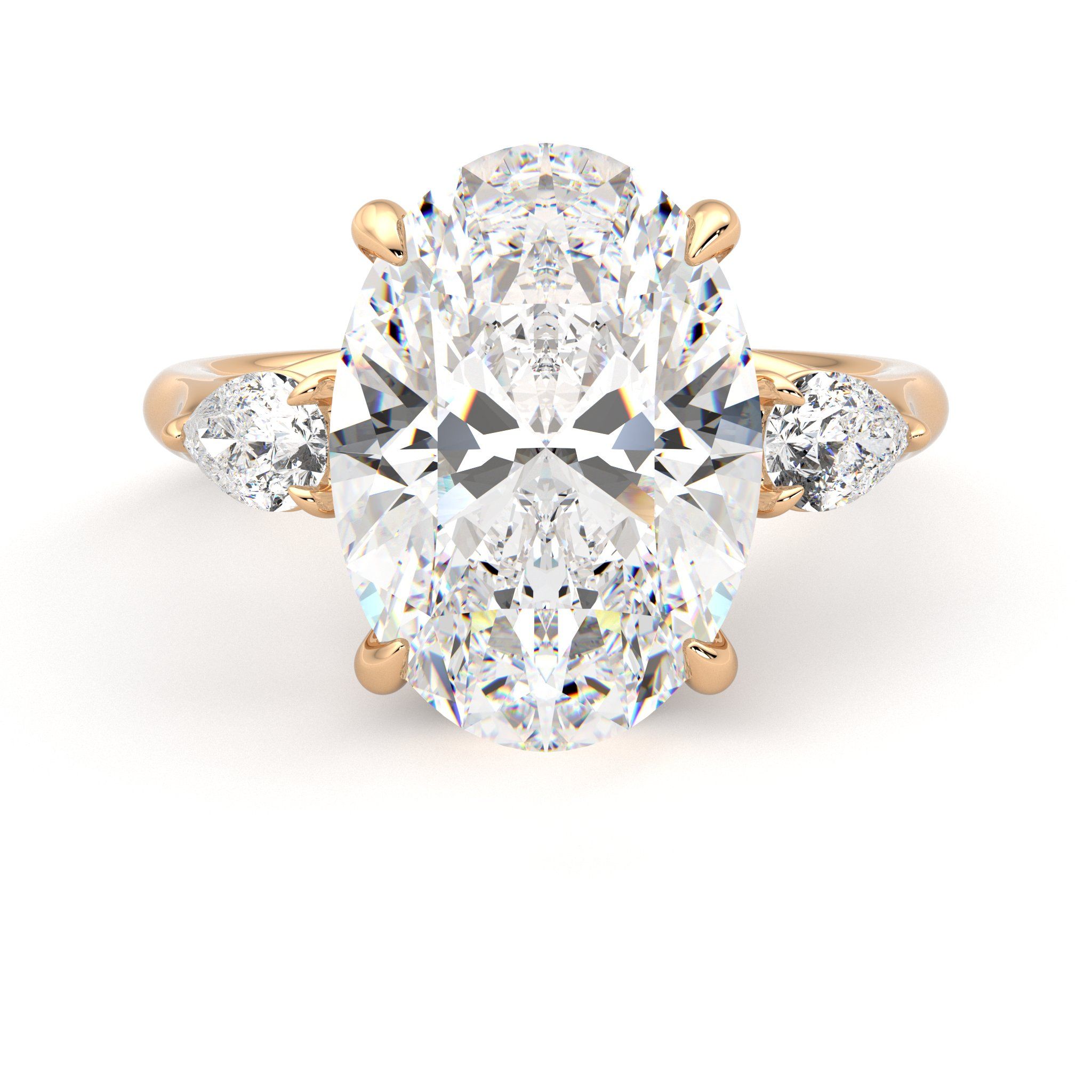 Taylor & Hart Affinity Oval Engagement Ring 0