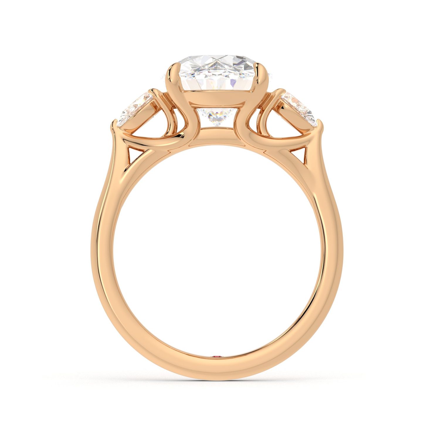 Taylor & Hart Affinity Oval Engagement Ring 1