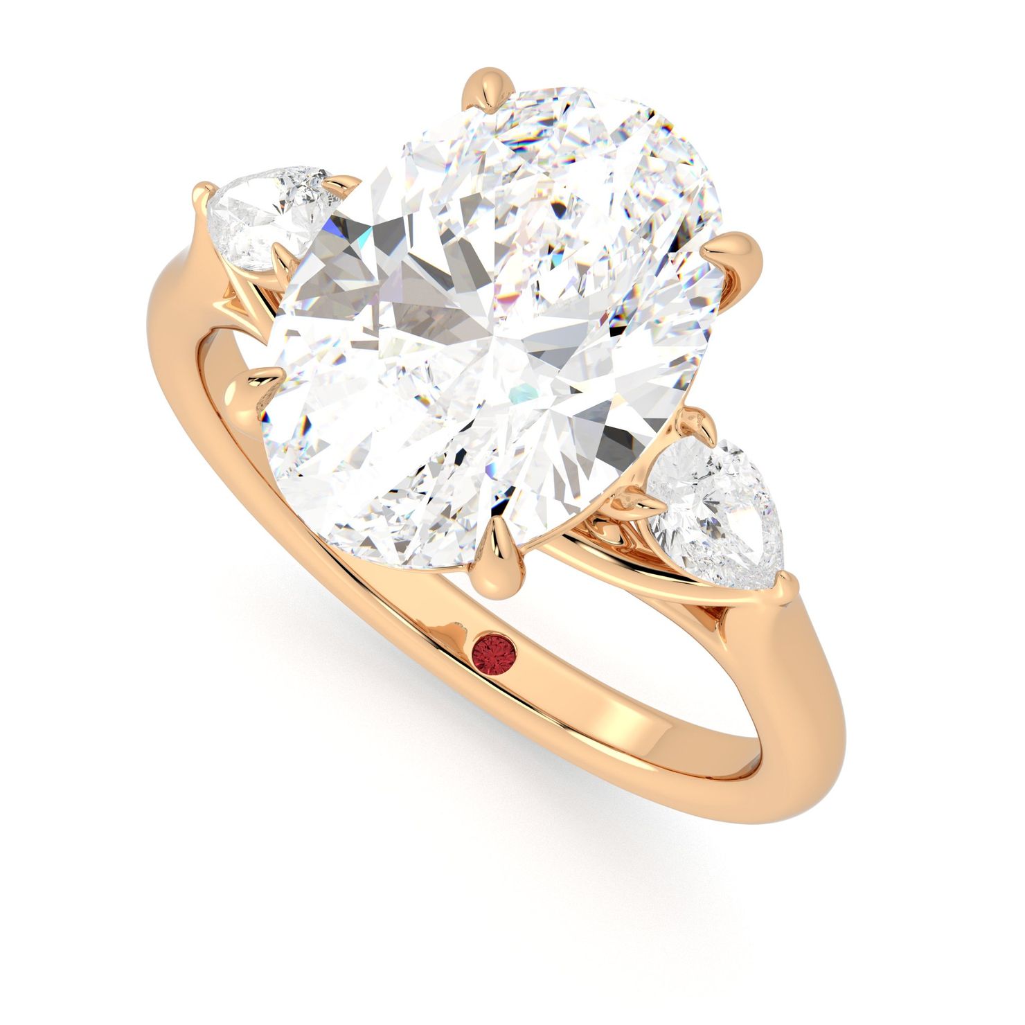 Taylor & Hart Affinity Oval Engagement Ring 0