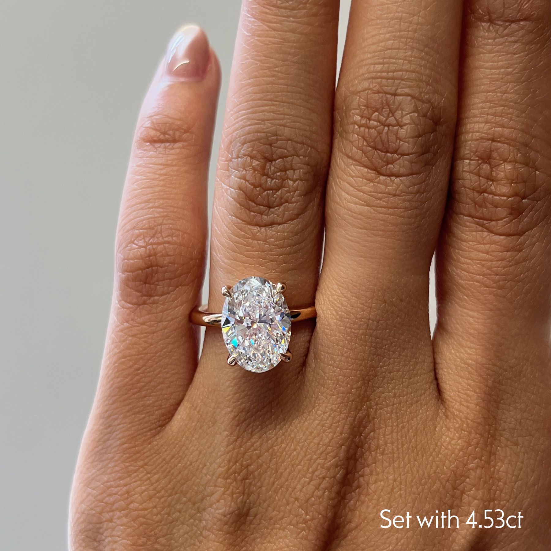 Taylor & Hart Demure Oval Engagement Ring 1