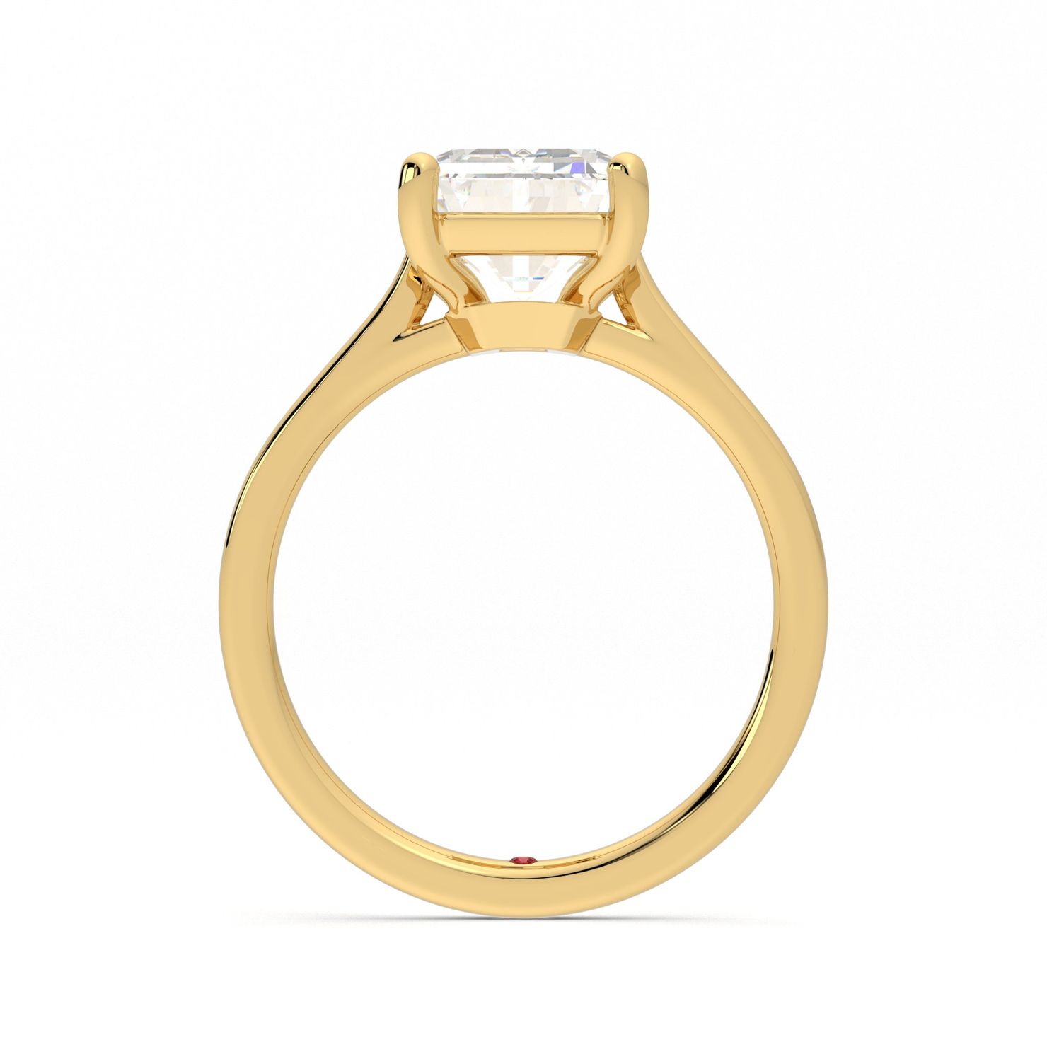 Taylor & Hart Hope Emerald Engagement Ring 1