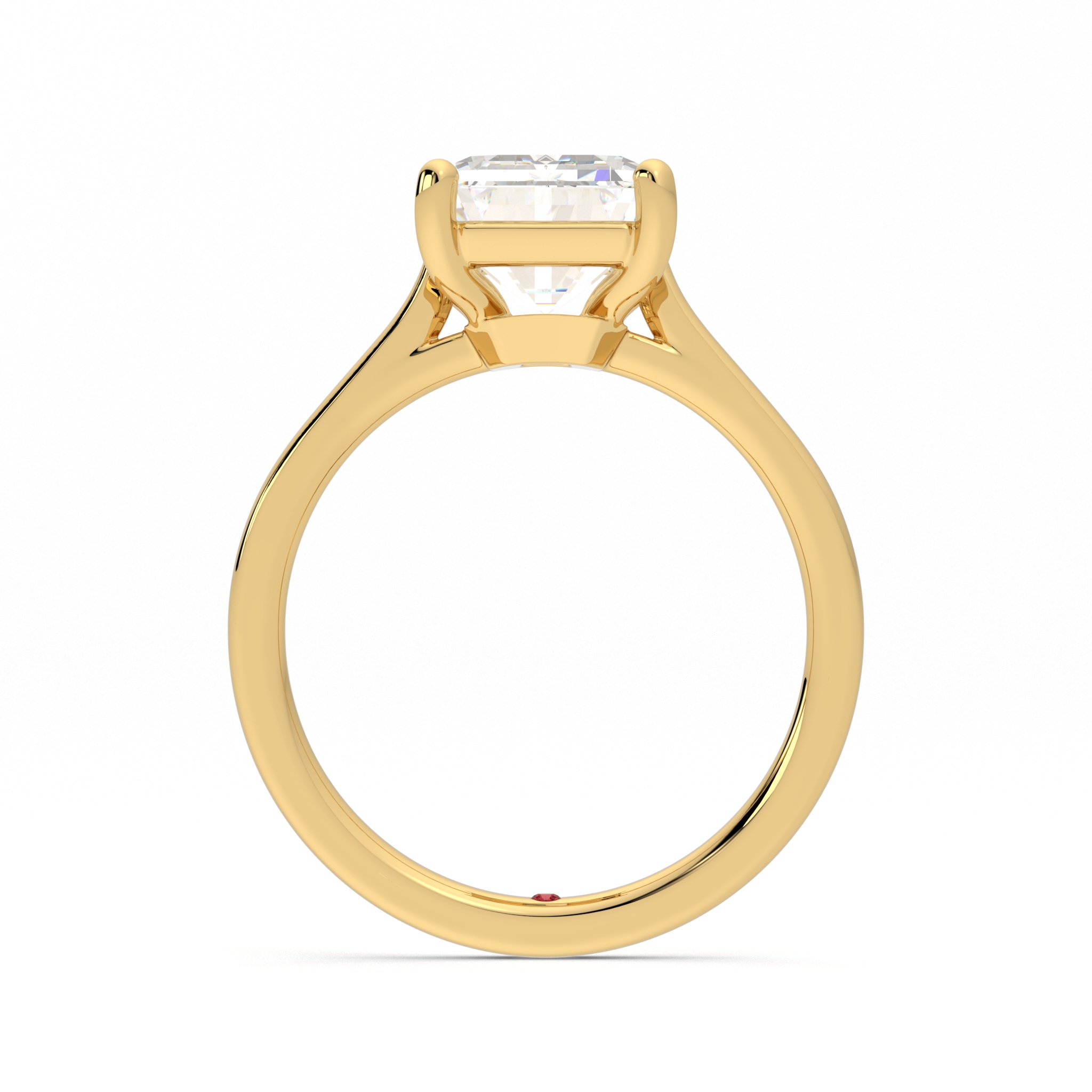 Taylor & Hart Hope Emerald Engagement Ring 1