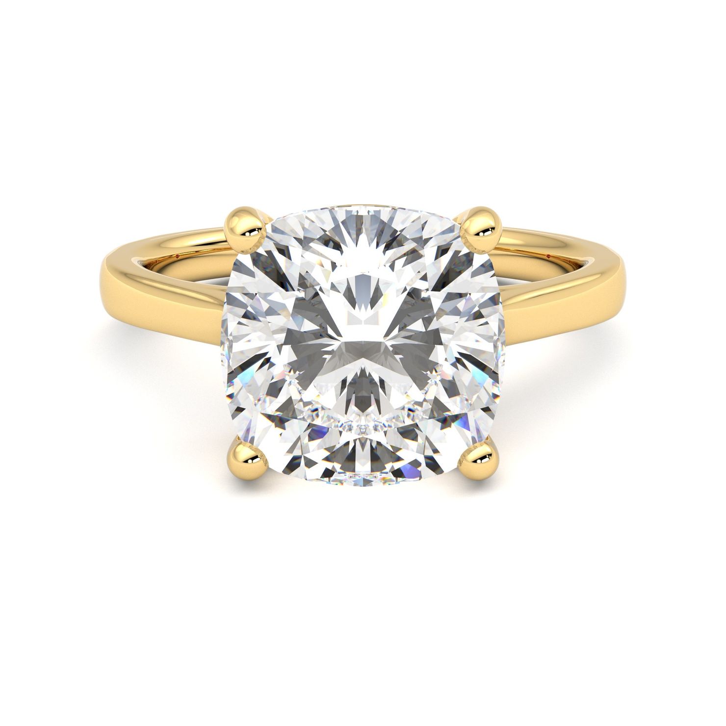 Taylor & Hart Hope Cushion Engagement Ring 0