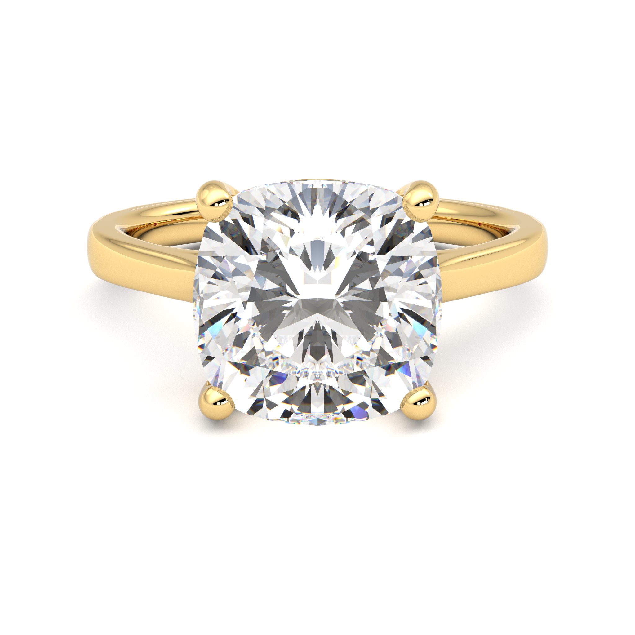 Taylor & Hart Hope Cushion Engagement Ring 0