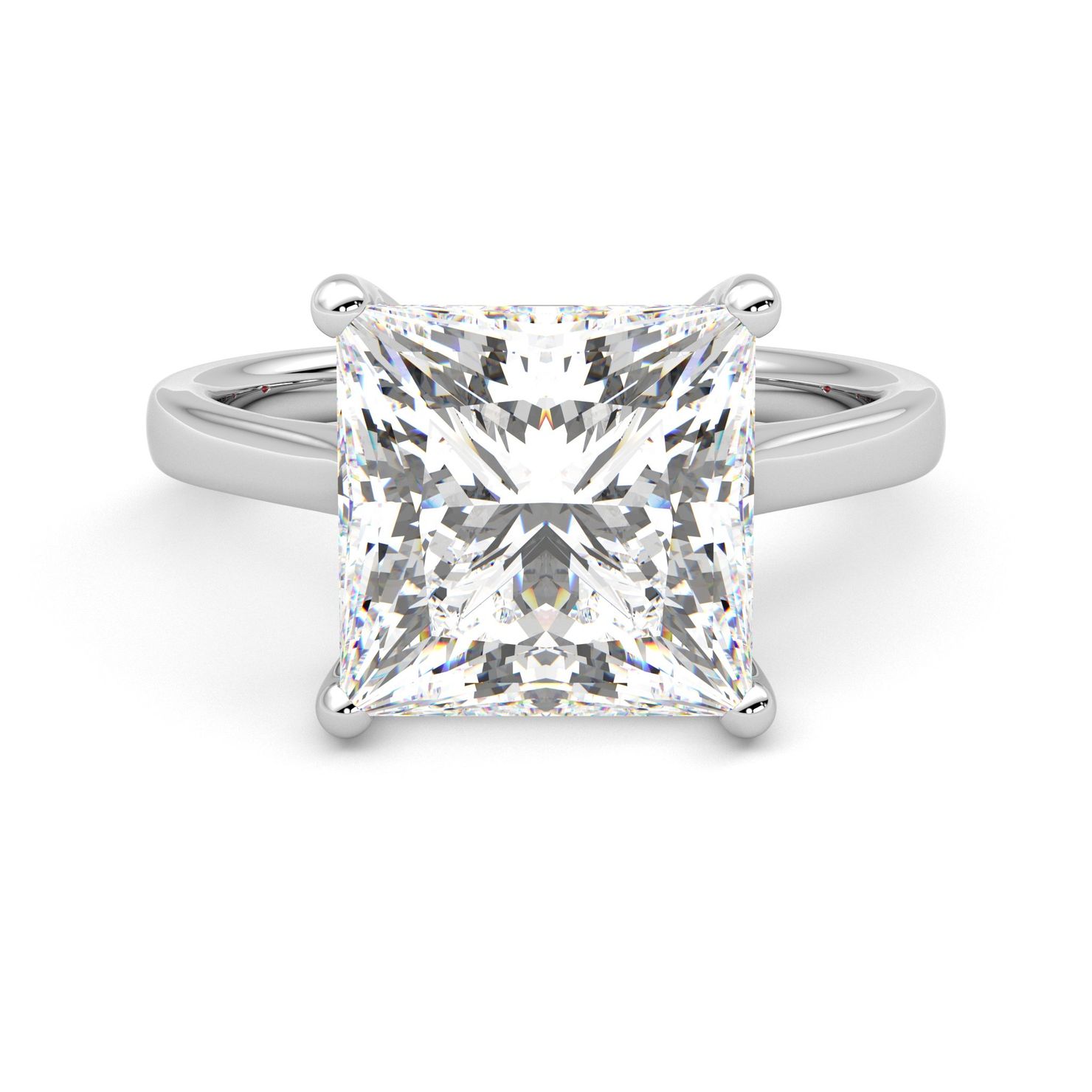 Taylor & Hart Hope Princess Engagement Ring 0