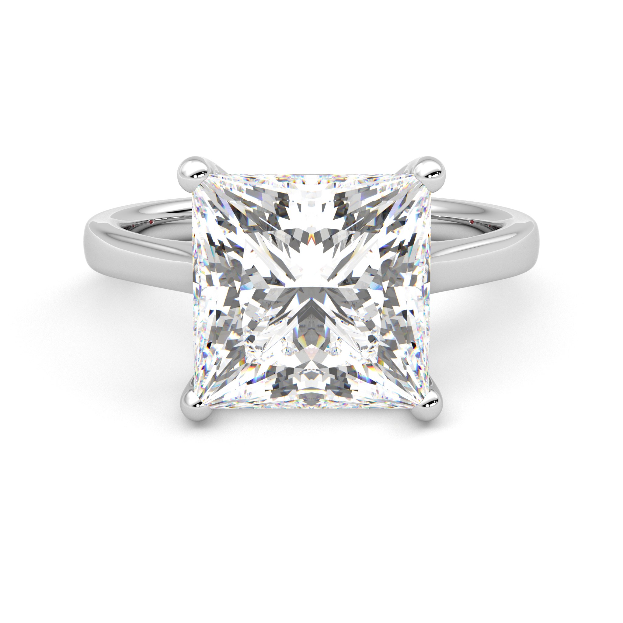 Taylor & Hart Hope Princess Engagement Ring 0
