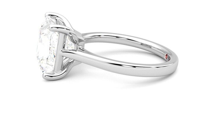 Taylor & Hart Hope Princess Engagement Ring 360 degree image 21