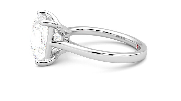 Taylor & Hart Hope Princess Engagement Ring 360 degree image 21