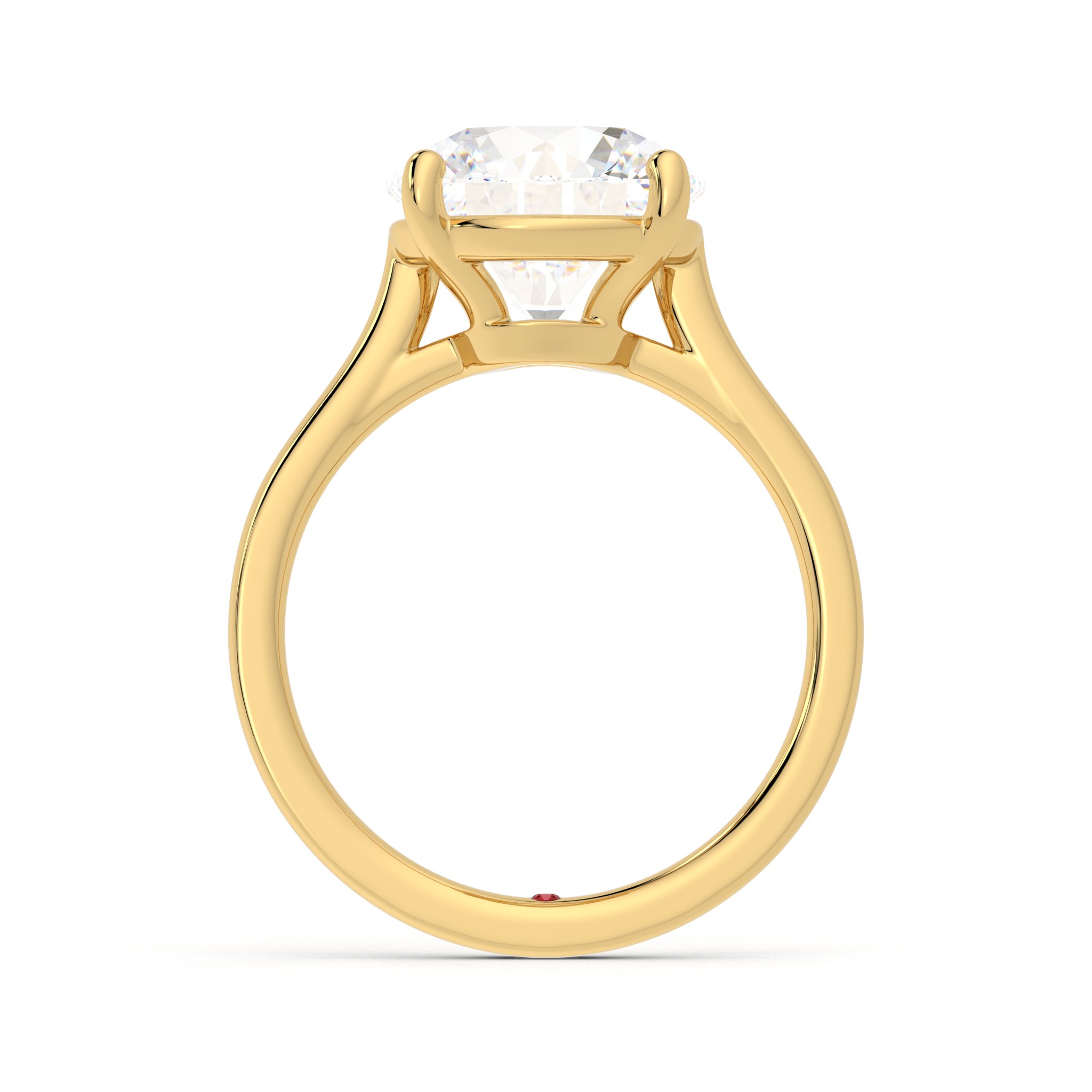Taylor & Hart Hope Round Engagement Ring 1