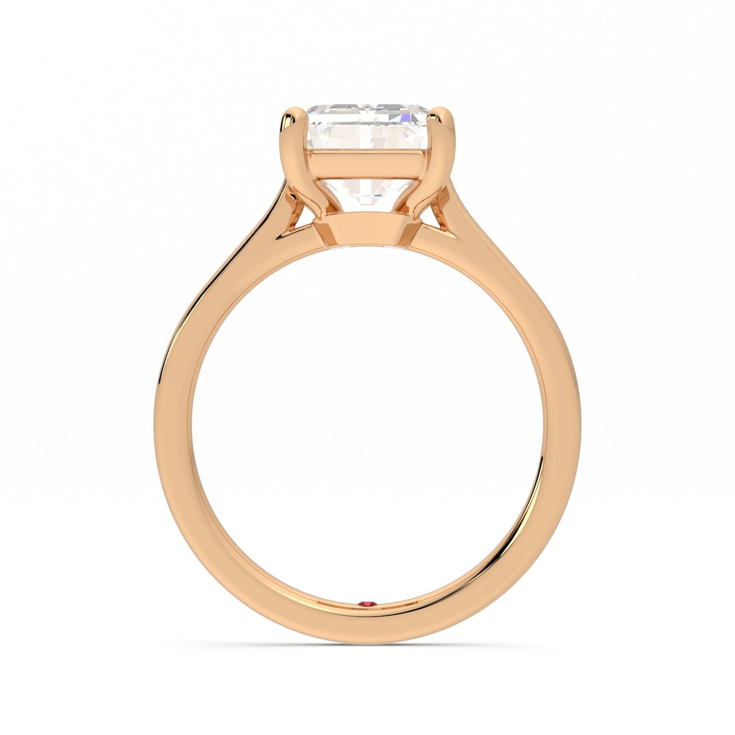 Taylor & Hart Hope Emerald Engagement Ring 1
