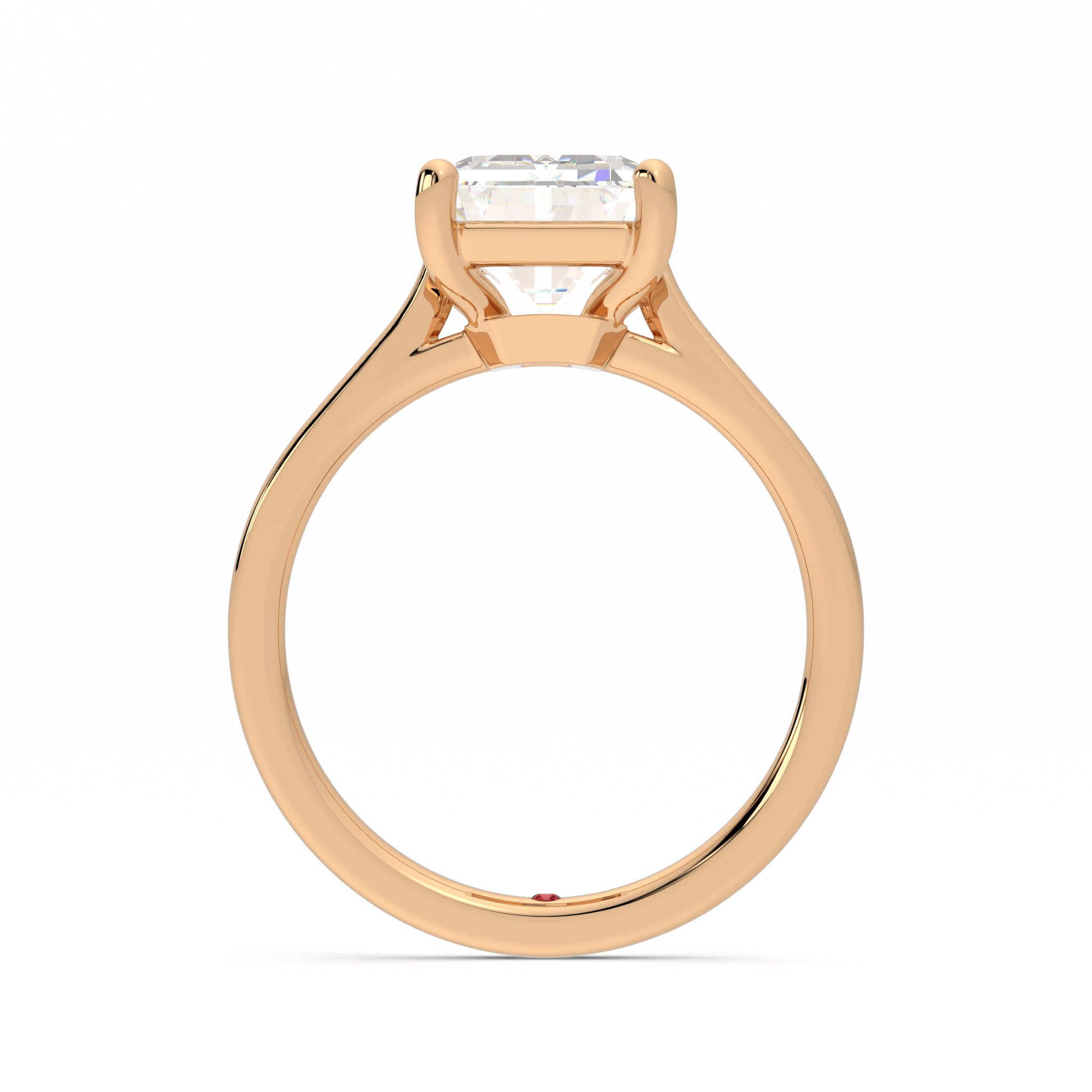 Taylor & Hart Hope Emerald Engagement Ring 1