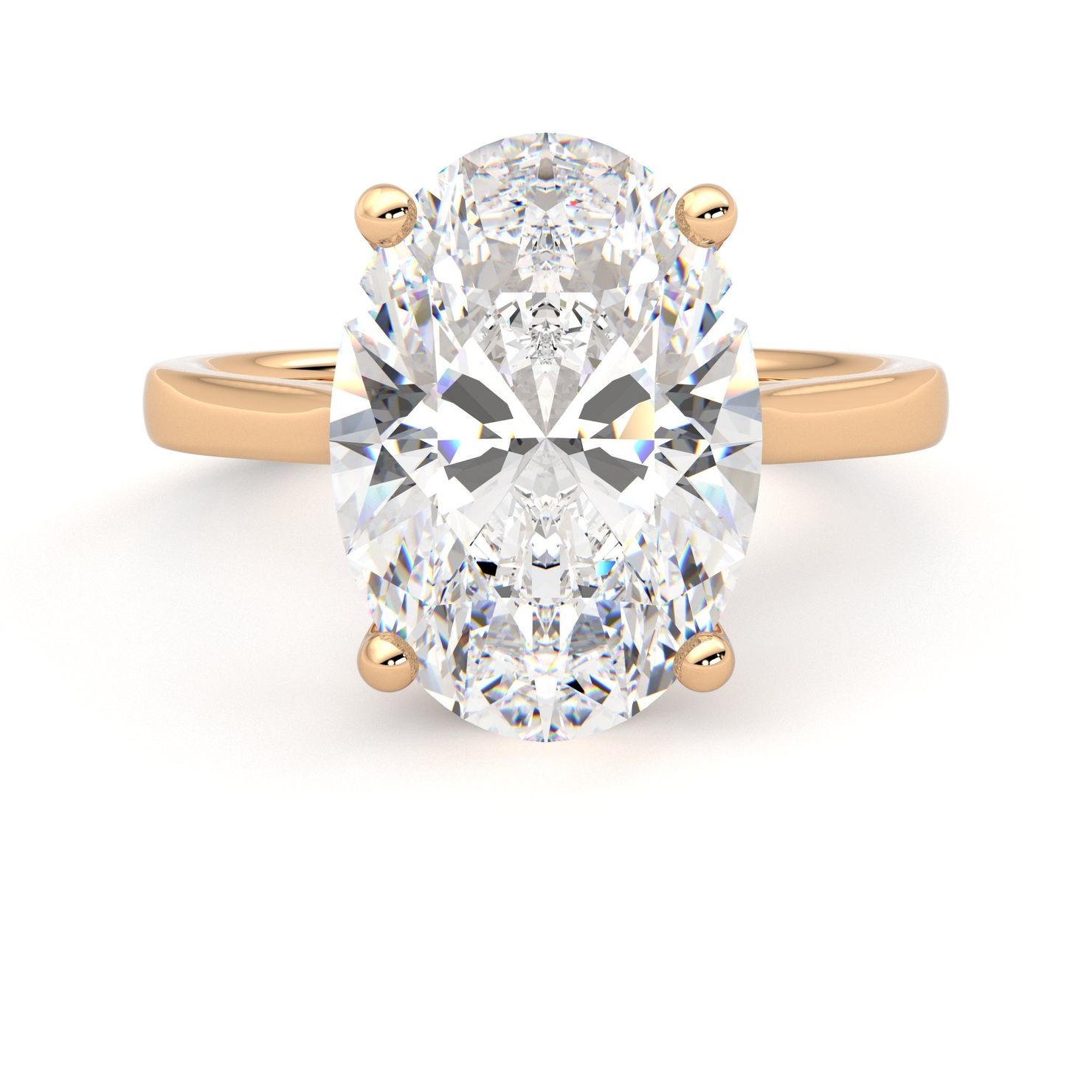 Taylor & Hart Hope Oval Engagement Ring 0