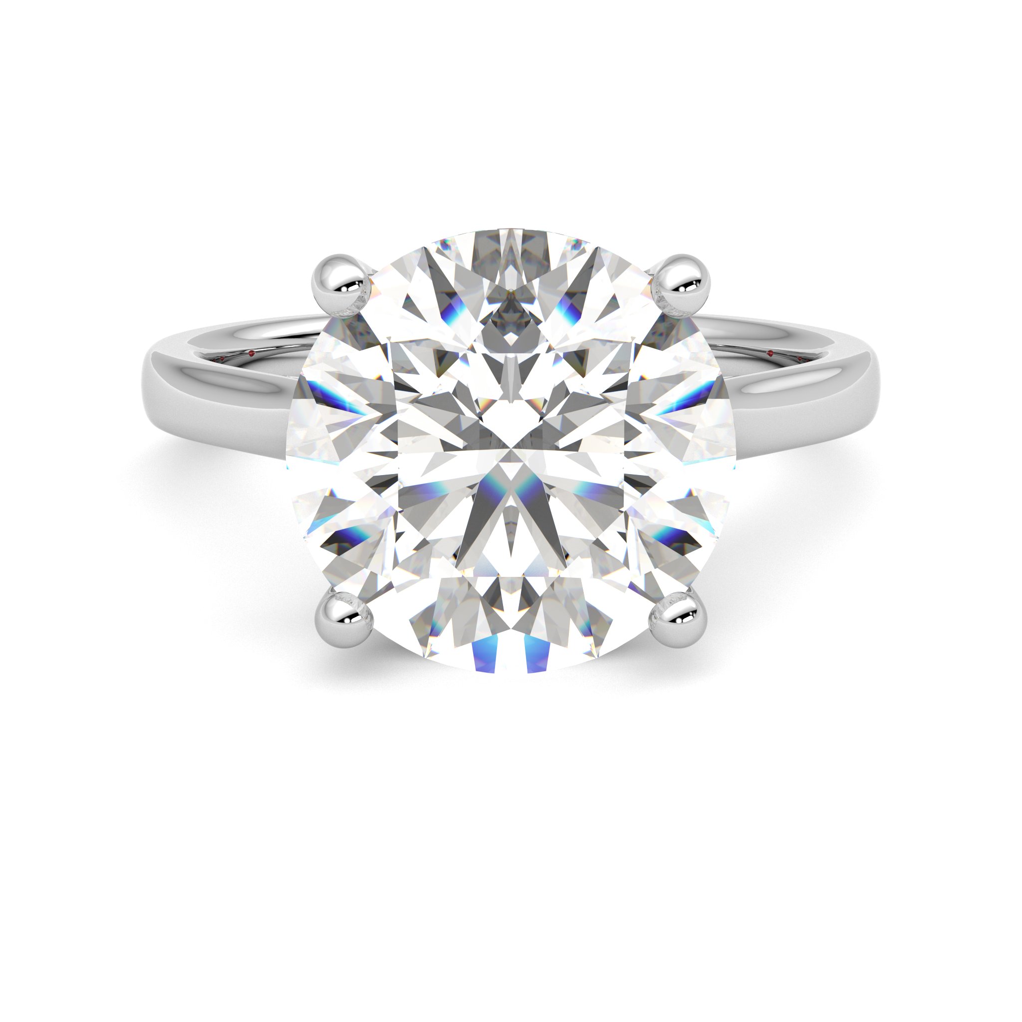 Taylor & Hart Hope Round Engagement Ring 0