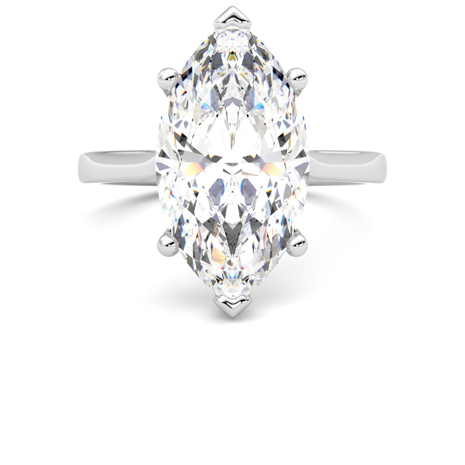 Taylor & Hart Hope Marquise Engagement Ring 0