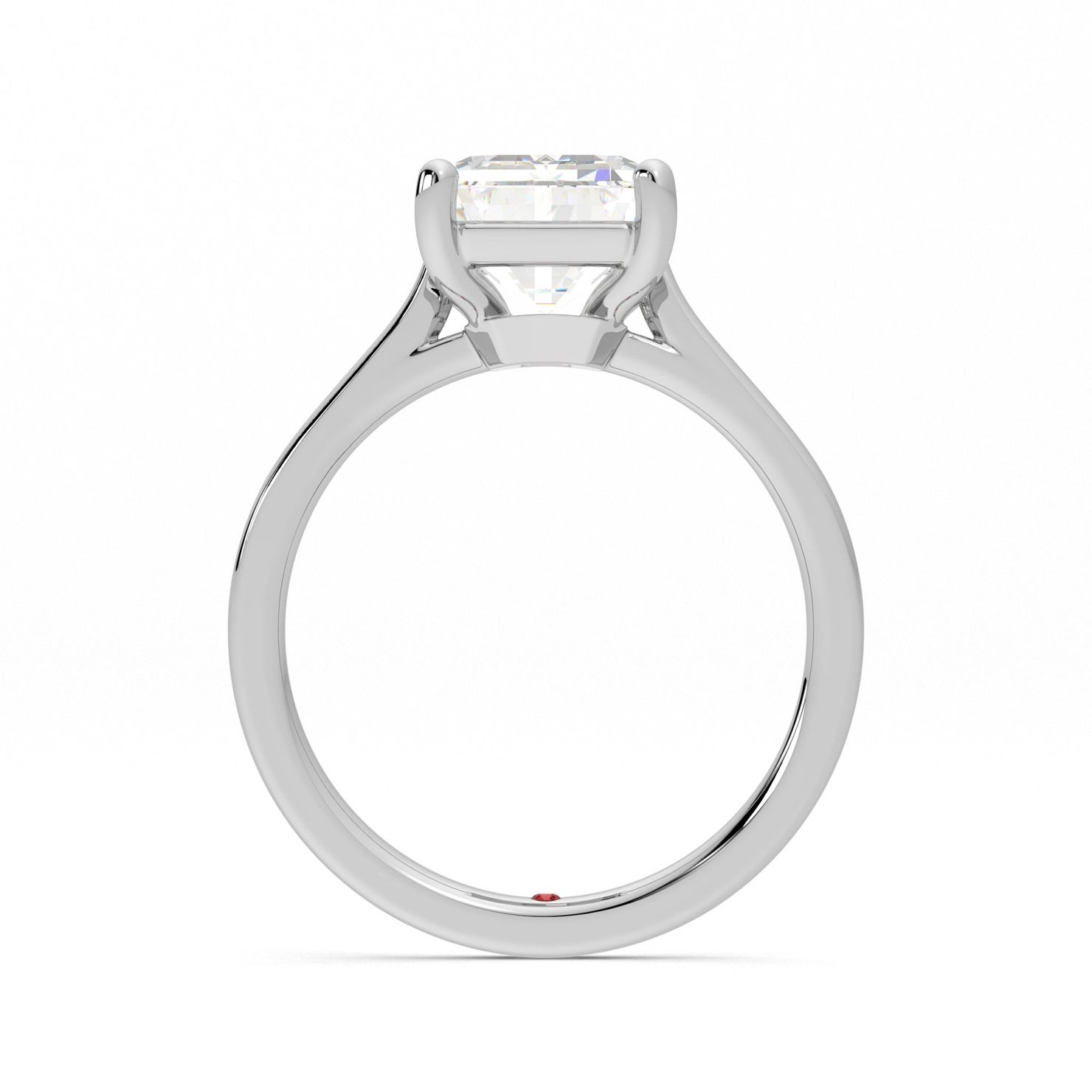 Taylor & Hart Hope Emerald Engagement Ring 1