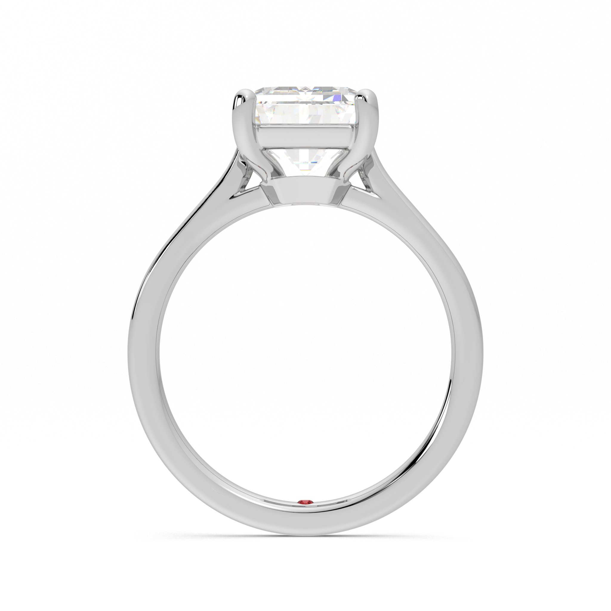 Taylor & Hart Hope Emerald Engagement Ring 1
