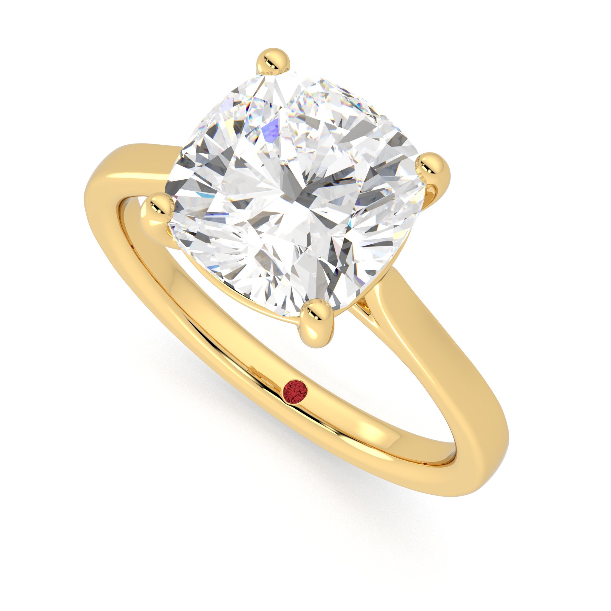 Taylor & Hart Hope Cushion Engagement Ring 0