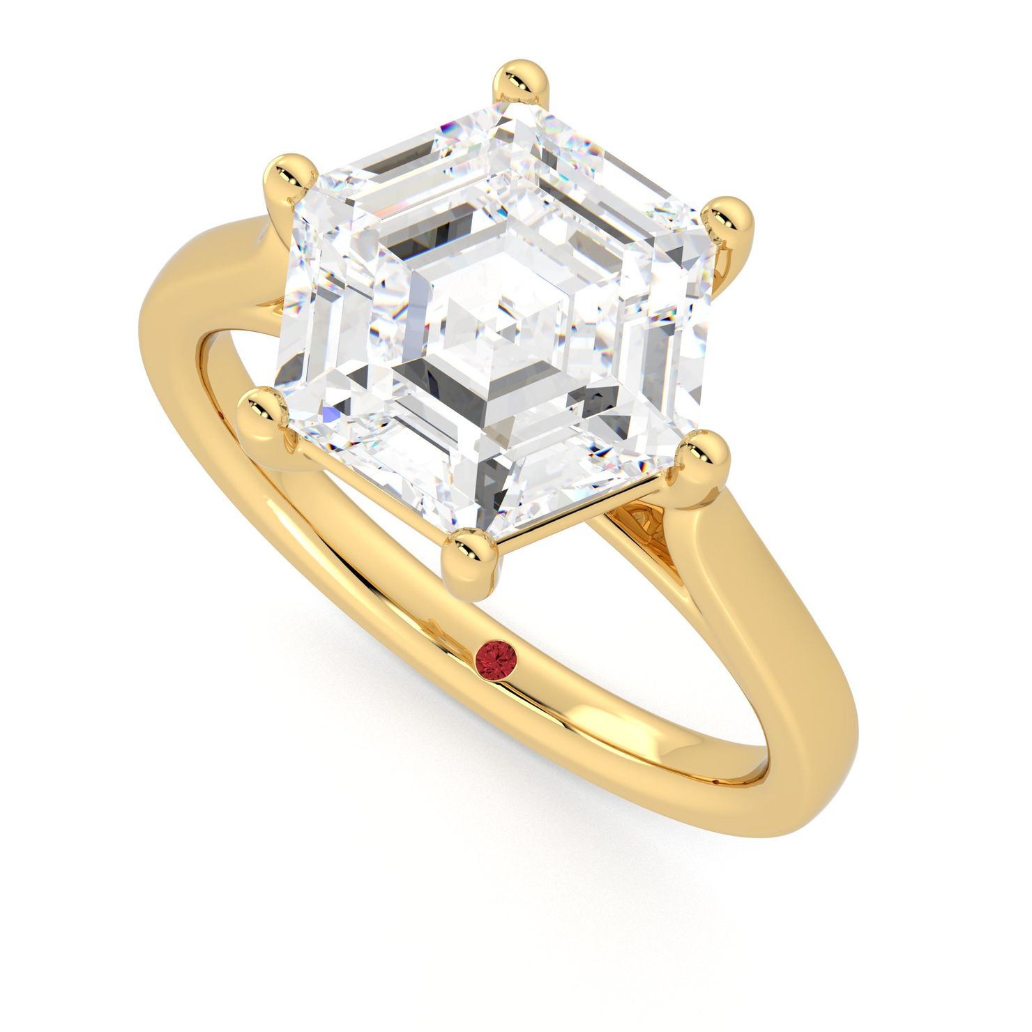 Taylor & Hart Hope Hexagonal Engagement Ring 0